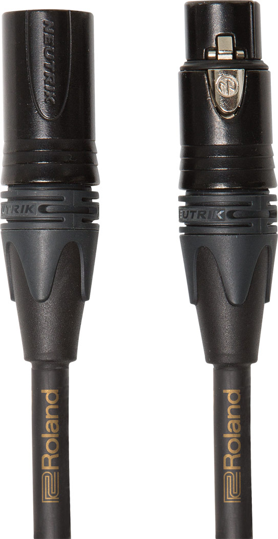 Roland RMC-G25 Microphone Cable 25ft GOLD SERIES