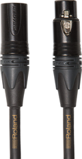 Roland RMC-G3 Microphone Cable 3ft GOLD SERIES