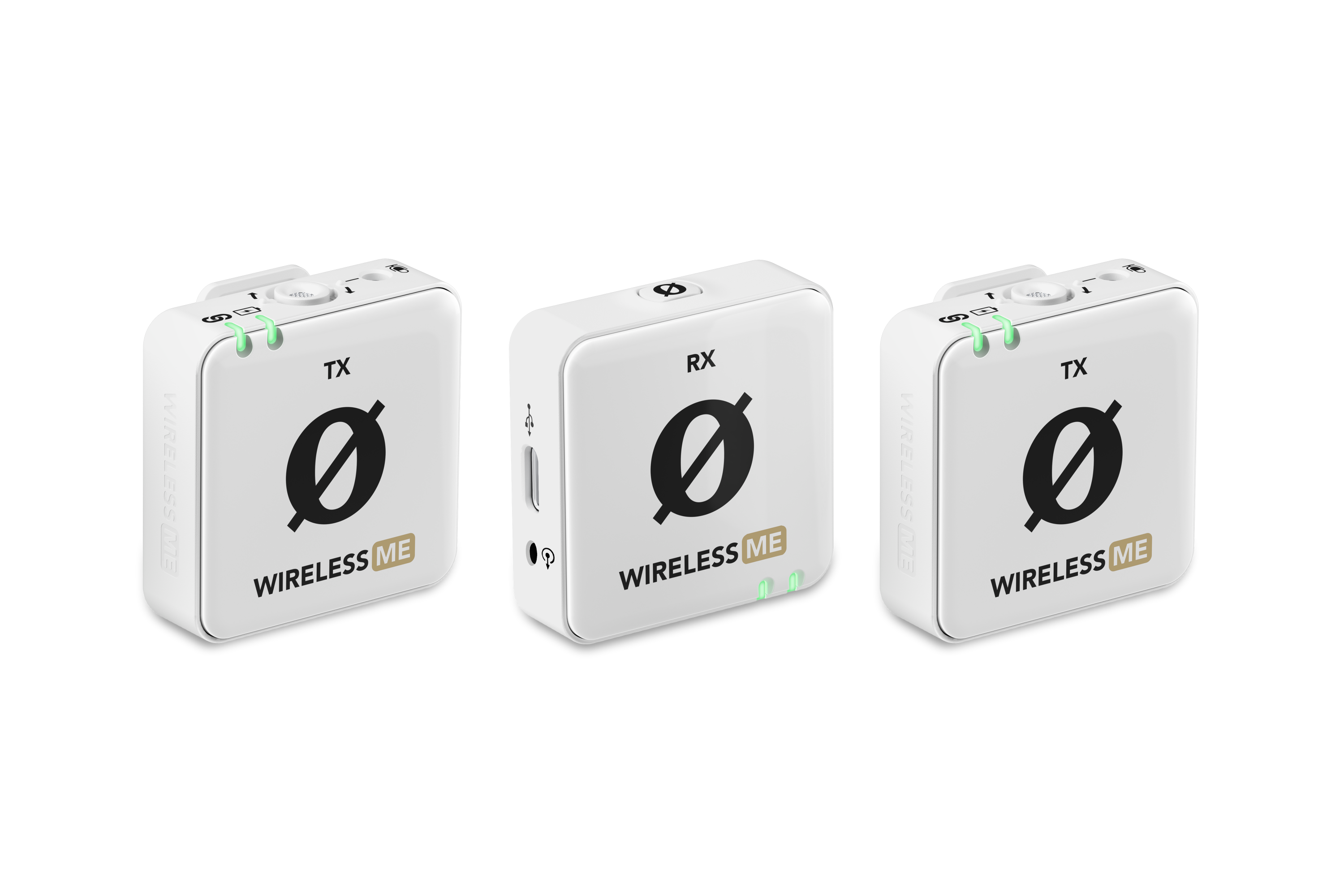 Rode WIMEDUALW Compact Wireless Microphone System w/Two Transmitters - White