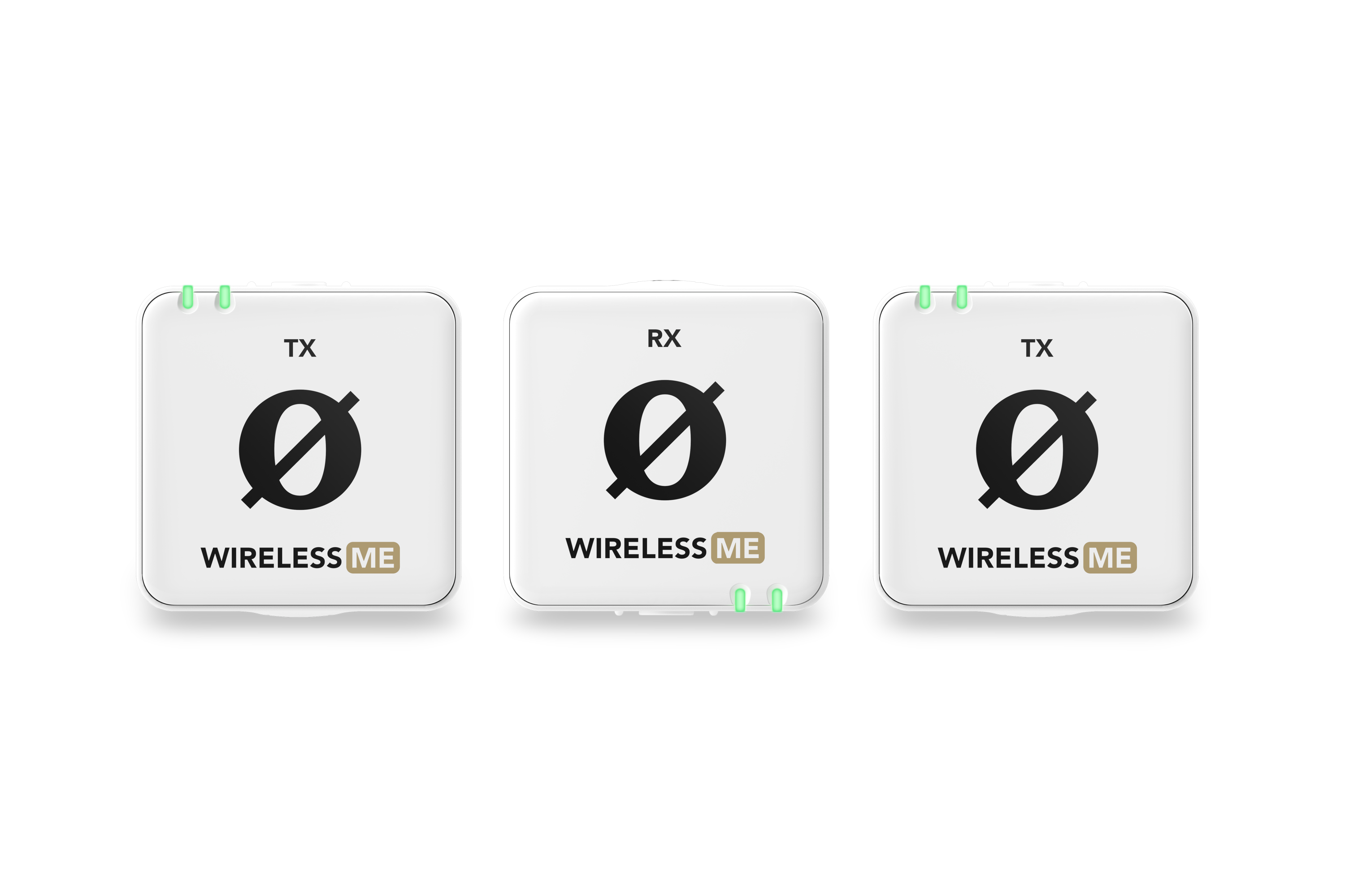 Rode WIMEDUALW Compact Wireless Microphone System w/Two Transmitters - White