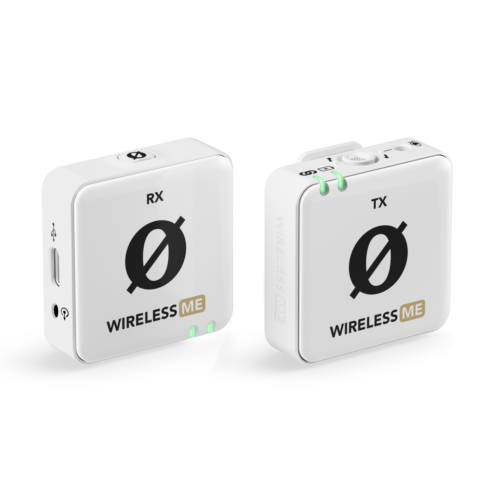 Rode WIMEDUALW Compact Wireless Microphone System w/Two Transmitters - White