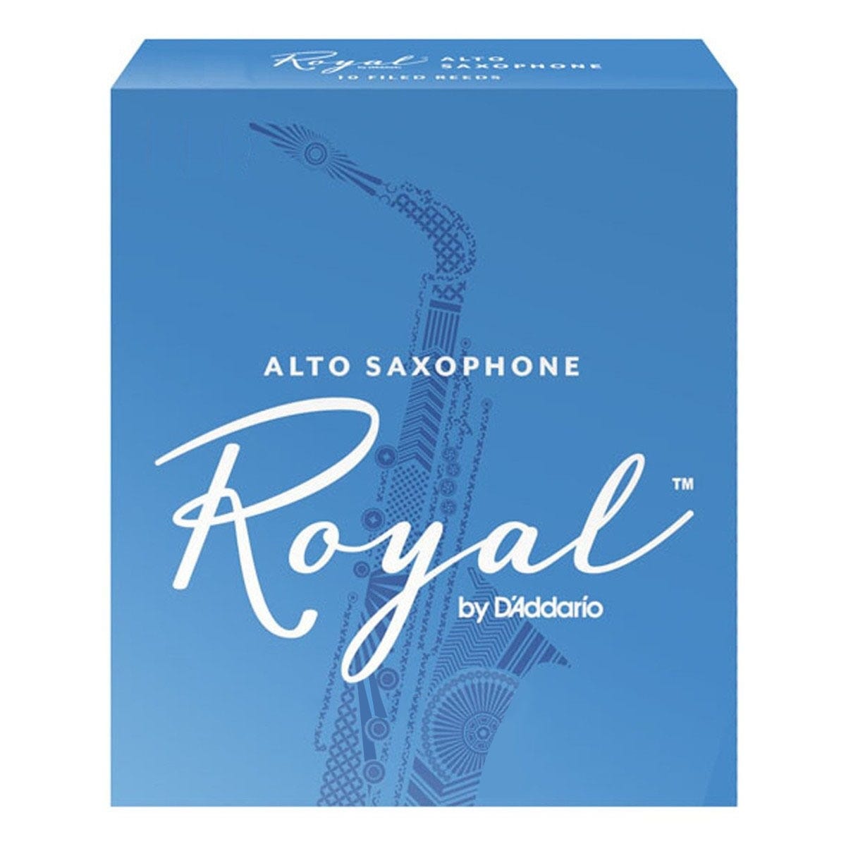 Rico ROYAL Alto Sax Reeds - Box of 10 - Strength 4