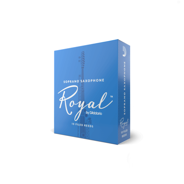 Rico Royal Soprano Sax Reeds - Box of 10 - Strength 1.5