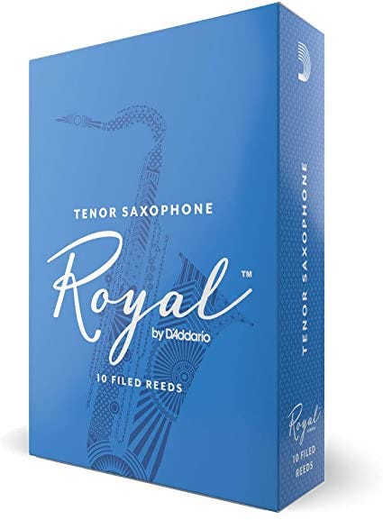 Rico ROYAL Tenor Sax Reeds - Box of 10 - Strength 3.5