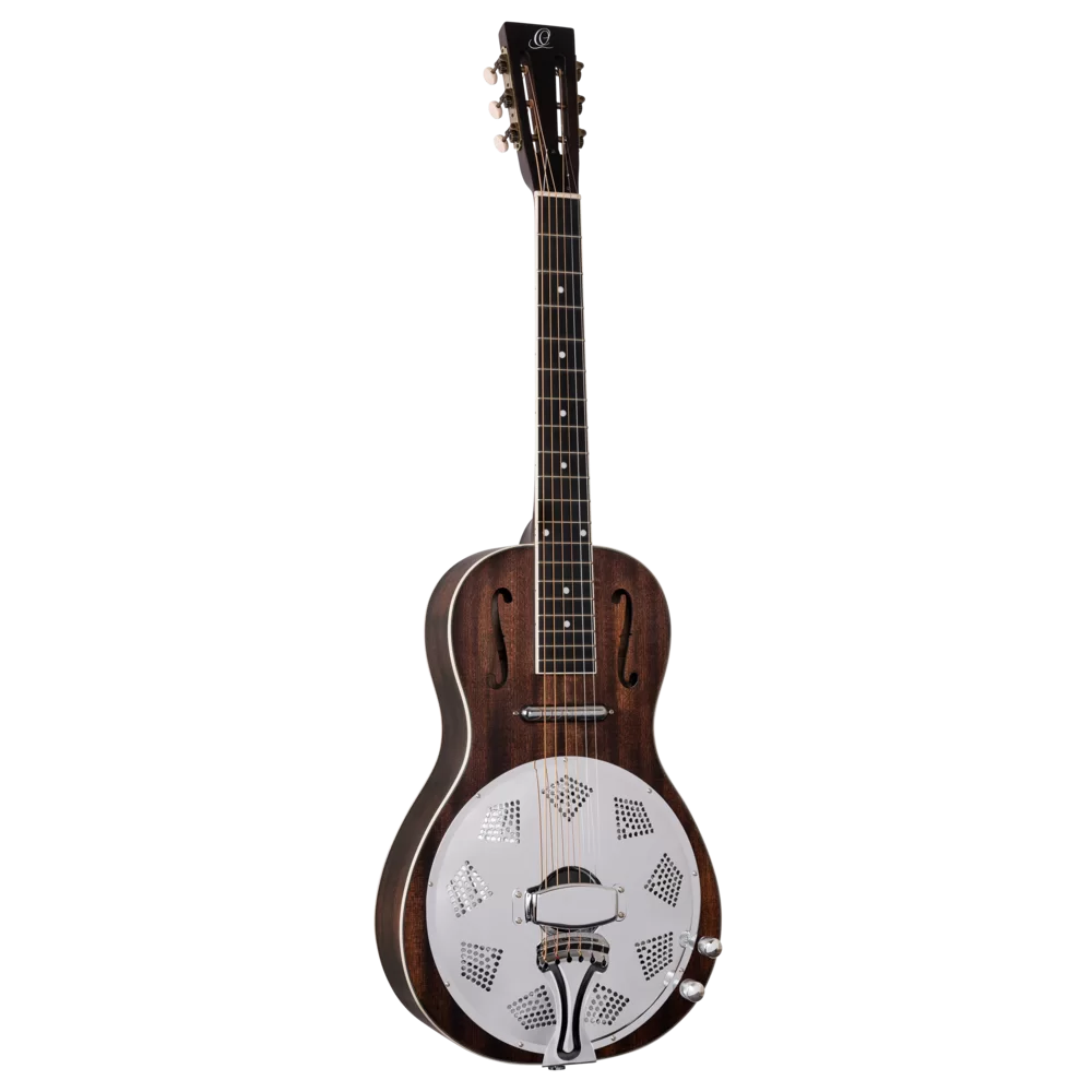 Ortega RRG30E-WB Americana Series Resonator Guitar - Distressed Satin Whiskey Burst - One Only