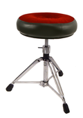 Roc-N-Soc Drum Throne - Manual Spindle w/ Round RED Seat (MSRR)