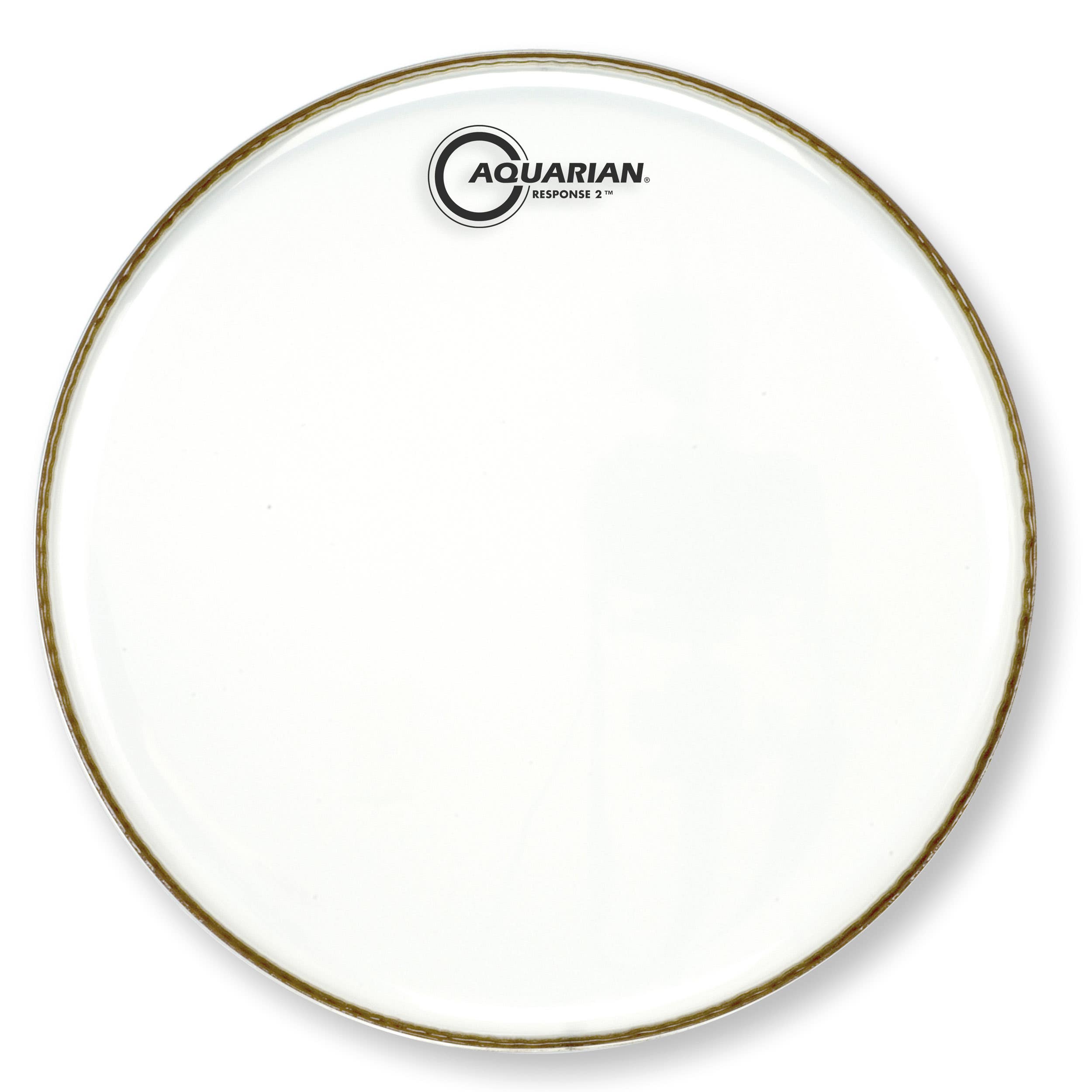Aquarian 16 Inch Drum Head Clear 2 Ply Rsp2-16 Response 2