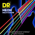 DR Strings 'Neon' Multi-Colour Electric Strings - 9-42