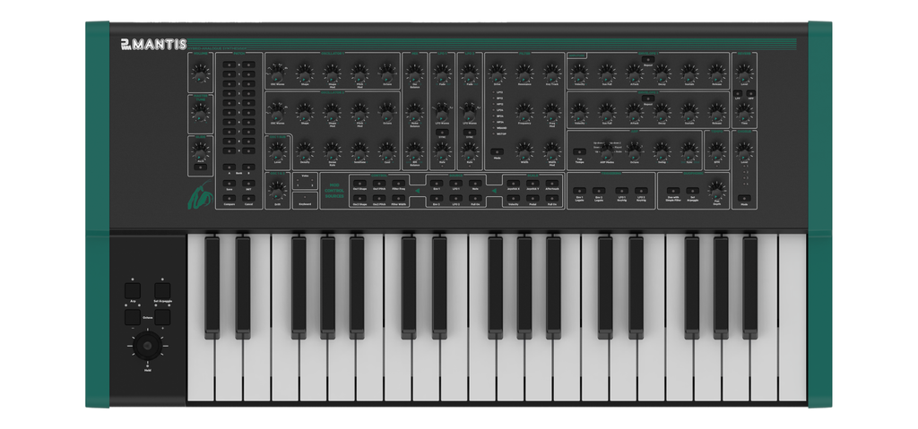 PWM Mantis Hybrid Analog Synthesizer
