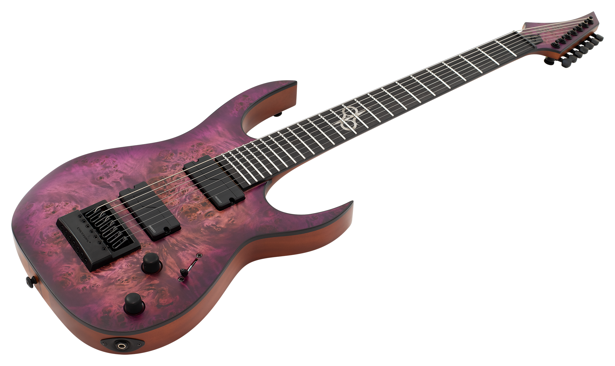 Solar S1.7APP 7-String Electric Guitar - Purple Burst