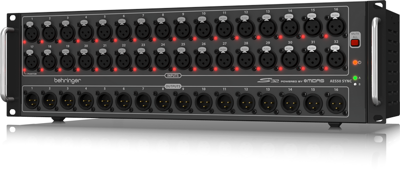 Behringer S32 Digital Snake Stage Box