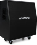 Soldano 4x12" Slant Cab - Black Tolex / Black Grille