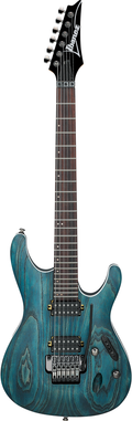 Ibanez S520AH Electric Guitar - Cosmic Blue Flat