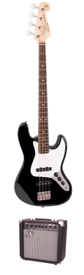 SX SB1SKB "JB" Style Bass Package - Black