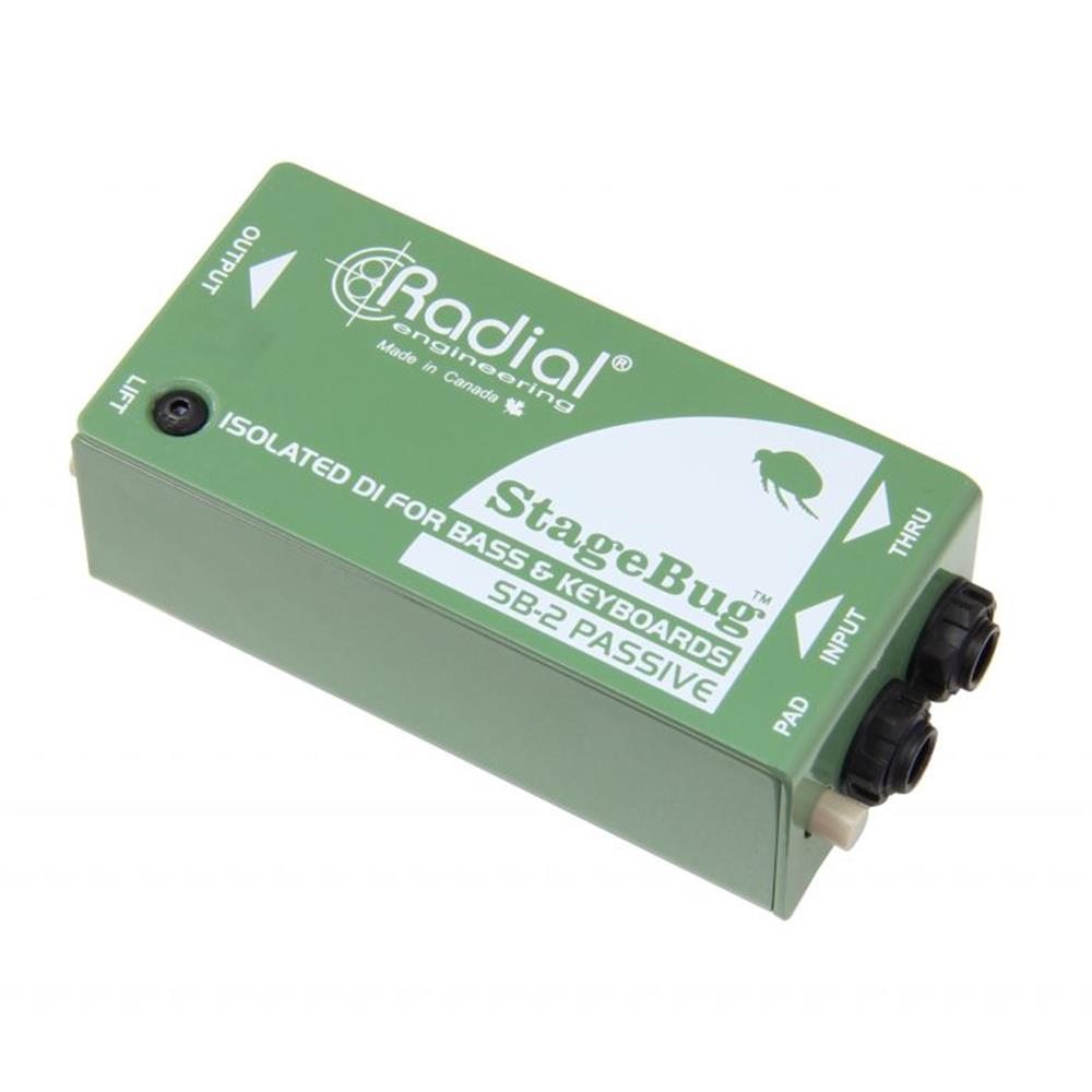 Radial SB-2 Stagebug Passive DI for Active Instruments