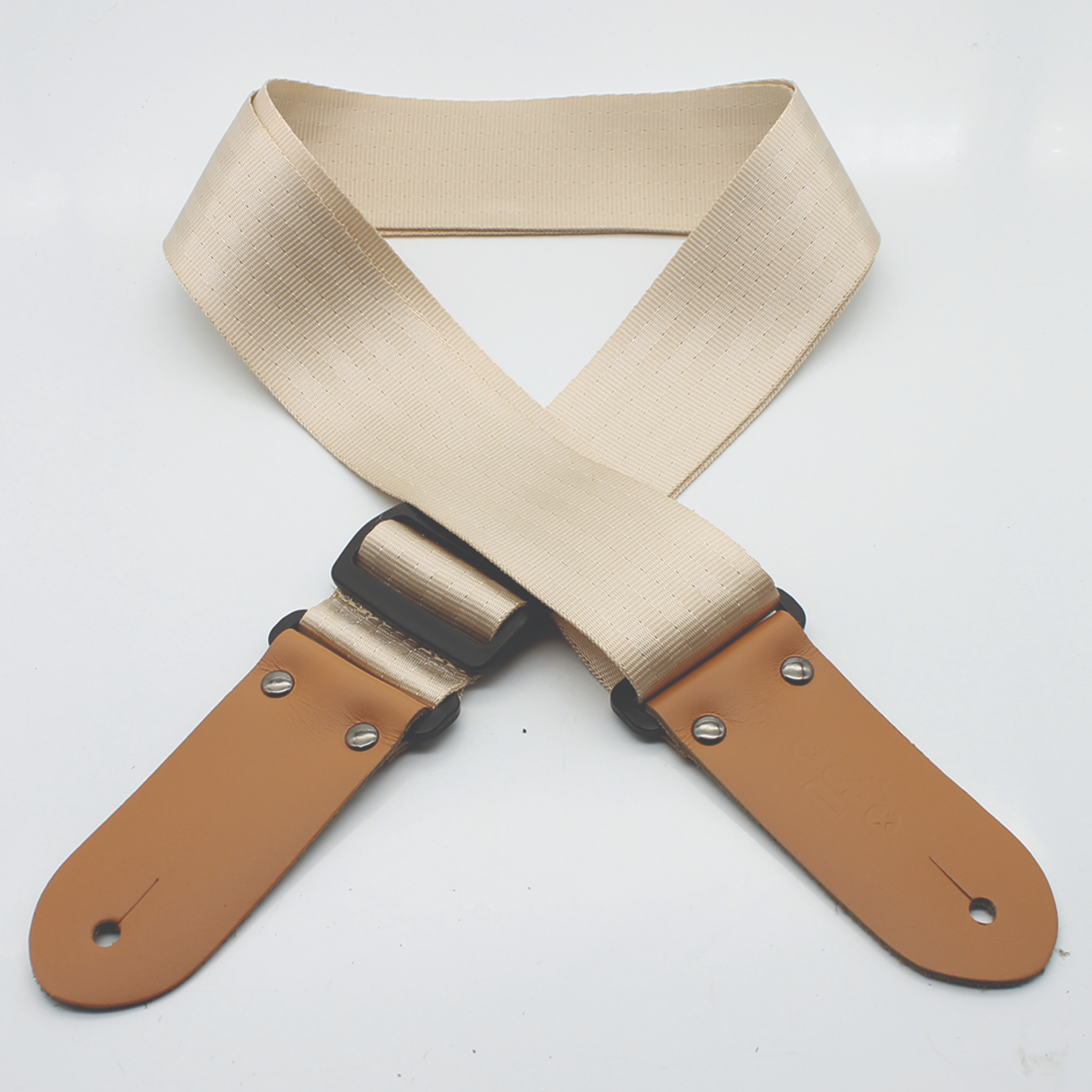 DSL 2" Seatbelt Guitar Strap - GOLD