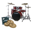 Yamaha Stage Custom Next Stage EURO Drum Kit w/780HW Pack + Cymbals - Cranberry Red
