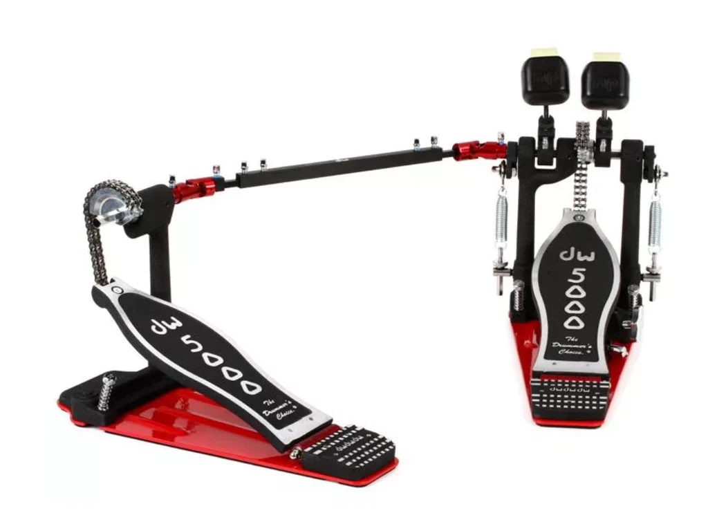 DW Delta III Turbo Double Bass Drum Pedal W/ Bag (DWCP5002TD4)