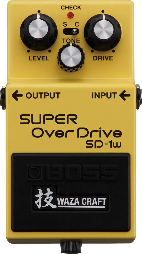 Boss SD-1W SUPER OverDrive Waza Craft Special Edition (SD1W)