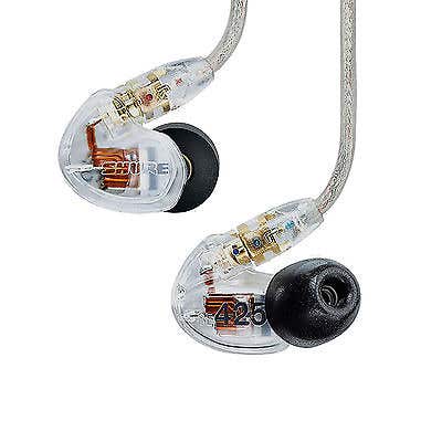 Shure SE425 Sound Isolating Earphones - Clear (SHRSE425-CL)