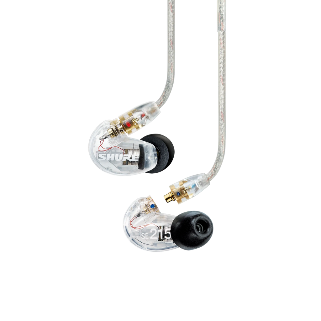Shure SE215 Sound Isolating Earphones - Clear (SHRSE215-CL)