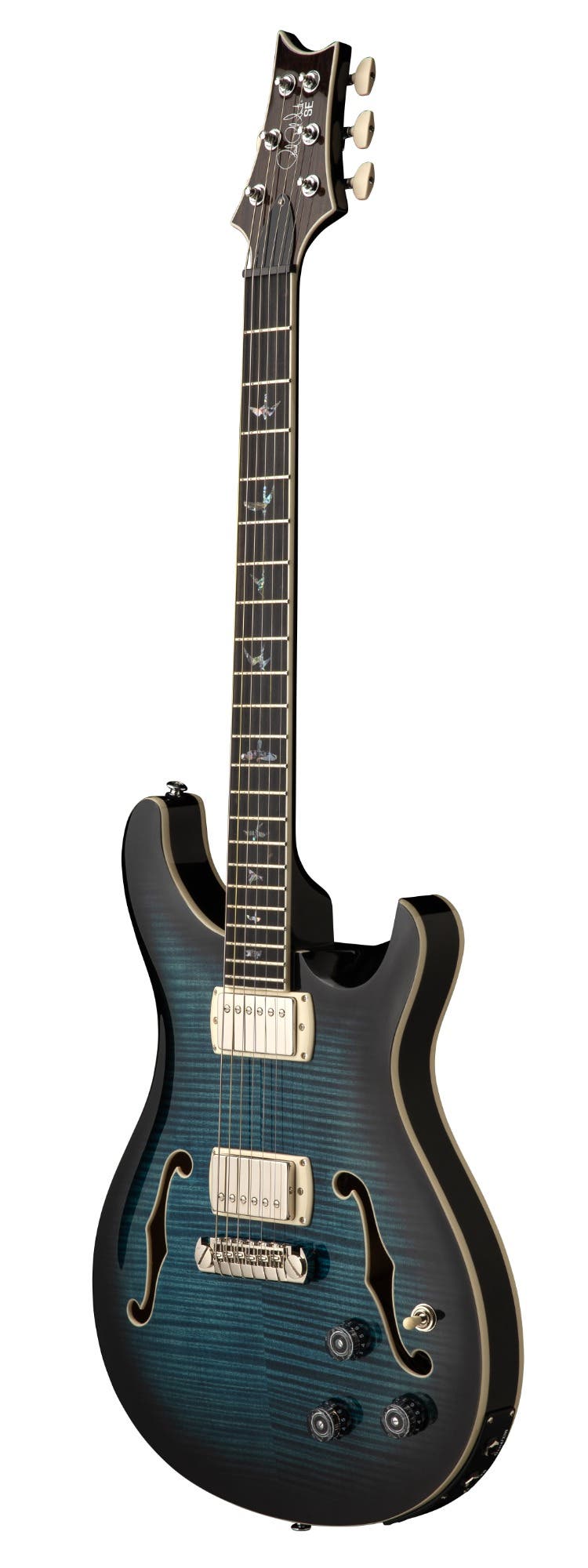Paul Reed Smith (PRS) SE Hollowbody II Piezo - Peacock Blue Burst