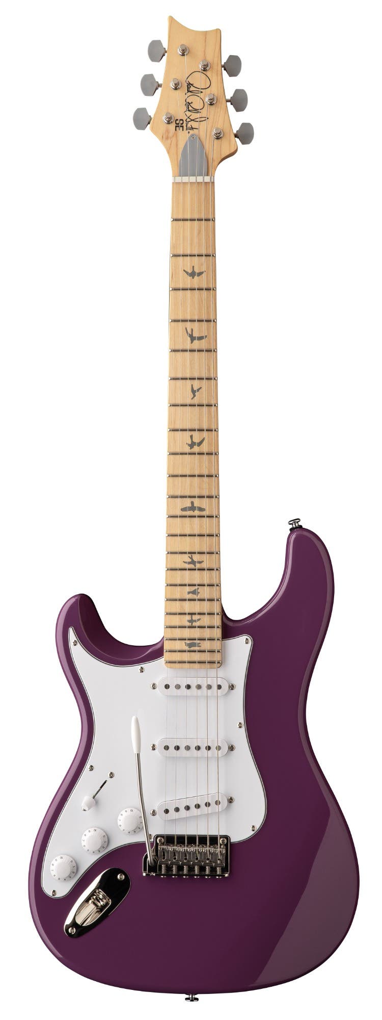 Paul Reed Smith (PRS) SE Silver Sky Lefty Maple FB - Summit Purple