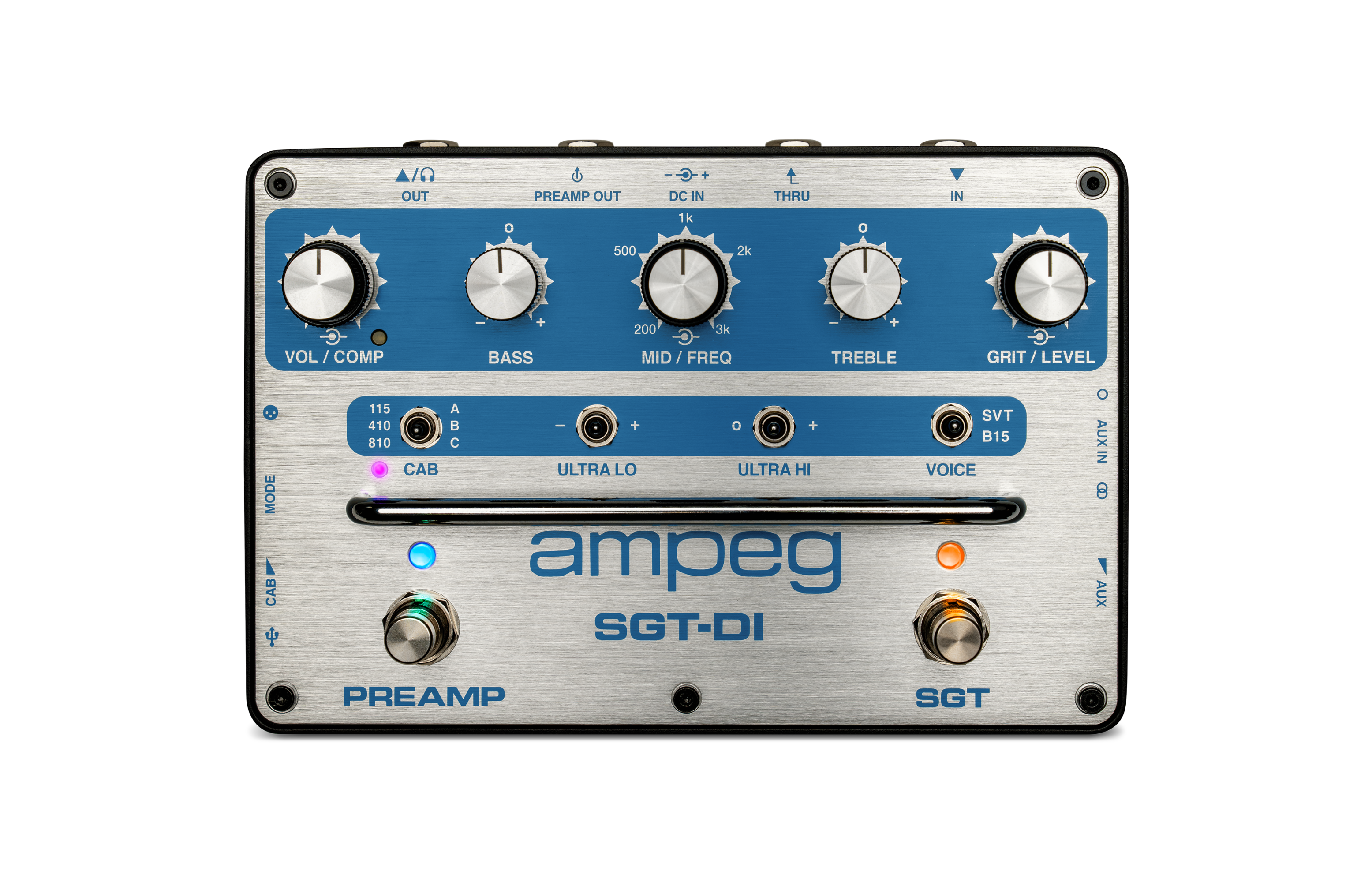 Ampeg SGT-DI 'Blue Line' Anniversary Edition Bass Preamp / DI