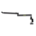 Gator SH-BROADCAST2 Shure Low-Profile Desktop Mic Boom Stand