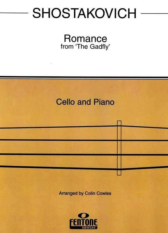 Romance From The Gadfly Op 97 Vlc Pno