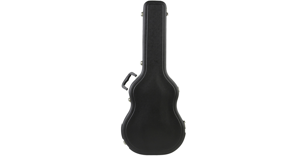 SKB Thin-line Acoustic/Classical Guitar Case - Black (Guitar Not Included)