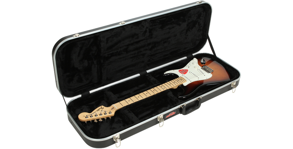 SKB Electric Guitar Case - Black (Guitar not included)