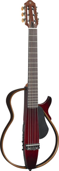 Yamaha SLG200N Silent Guitar NYLON String w/Carry Bag - Crimson Red Burst (SLG200NCRB)