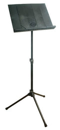 K&M Orchestral Music stand w/Collapsible Plastic Desk + Carry Bag