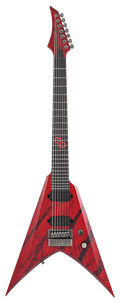 Solar V1.7 Canibalismo 7-String Electric Guitar  - Blood Red Open Pore (LIMITED)