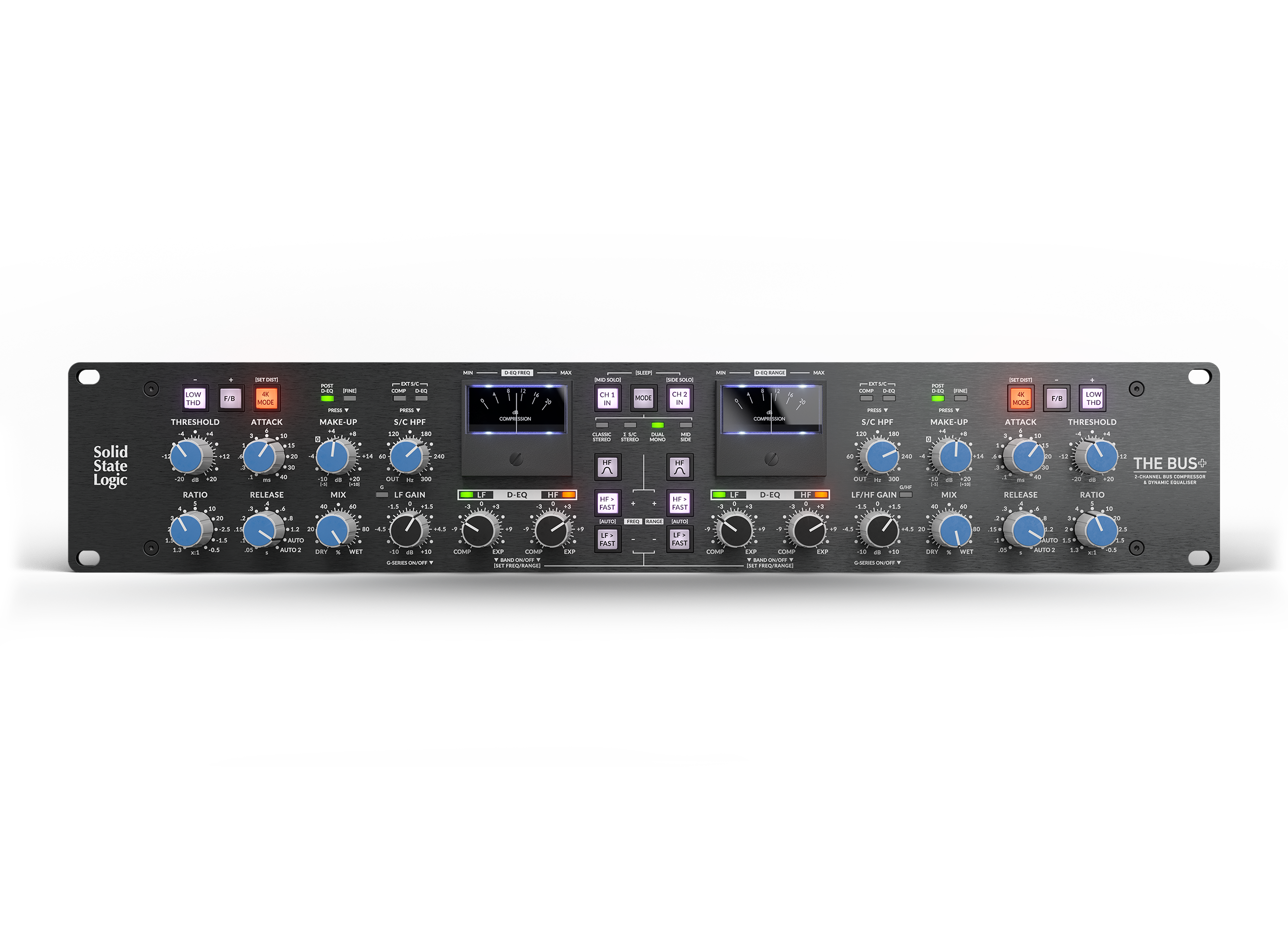 Solid State Logic (SSL) Bus+ 2-Ch Bus Compressor & Dynamic Equaliser