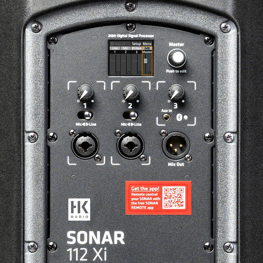 HK Audio Sonar 112 Xi 12" Powered Speaker w/Bluetooth