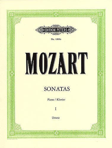 MOZART PIANO SONATAS BK 1 PETERS ED