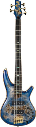 Ibanez SR2605 CBB Premium 5-String Bass w/Case - Cerulean Blue Burst