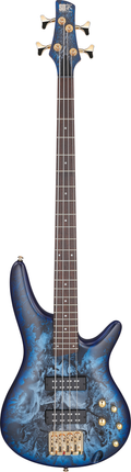Ibanez SR300EDXCZM 4 String Electric Bass Guitar - Cosmic Blue Frozen Matte