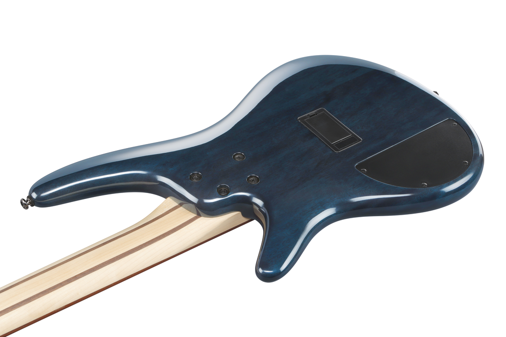 Ibanez SR405EQM 5 String Electric Bass - Stained Cosmic Blue Starburst