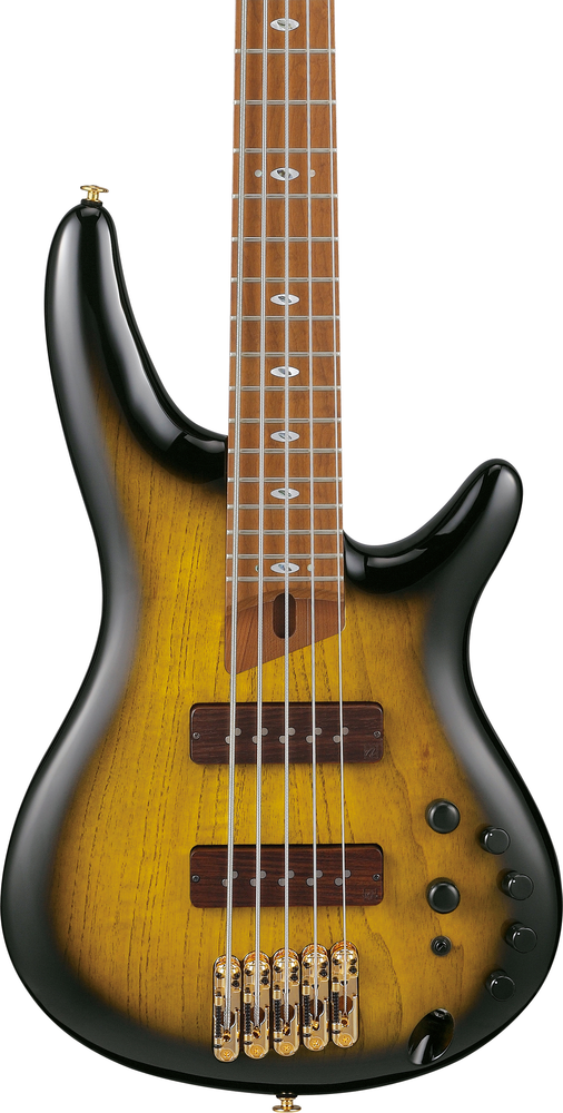 Ibanez SR4505 5 String Electric Bass w/ Case - Desert Sunset Burst