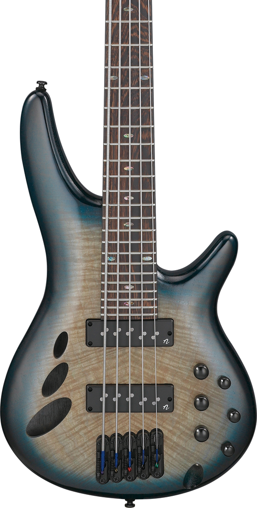 Ibanez SRD905 5 String Electric Bass - Cosmic Blue Starburst Low Gloss