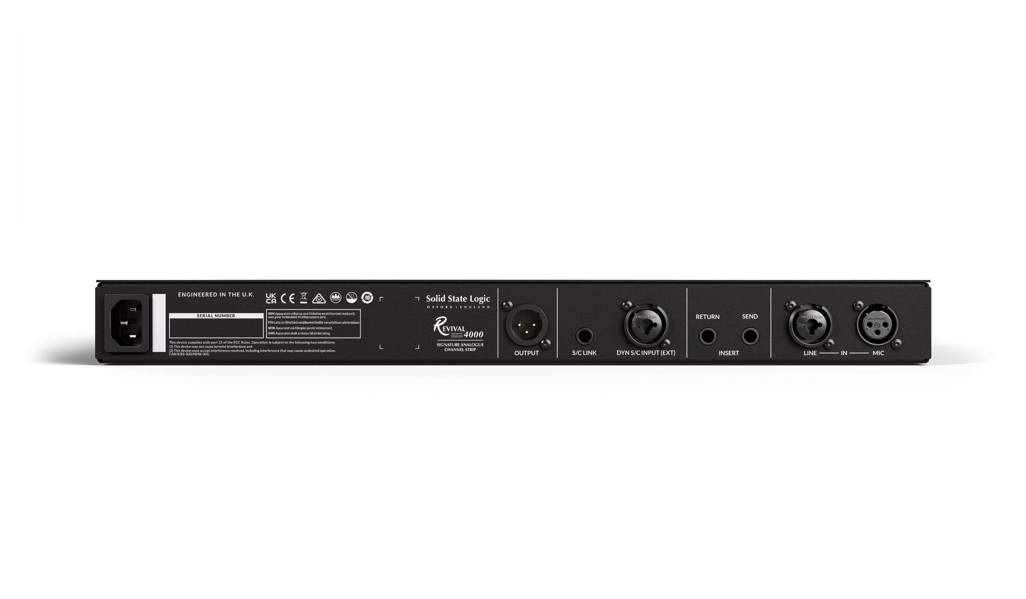SSL Revival 4000 Channel Strip