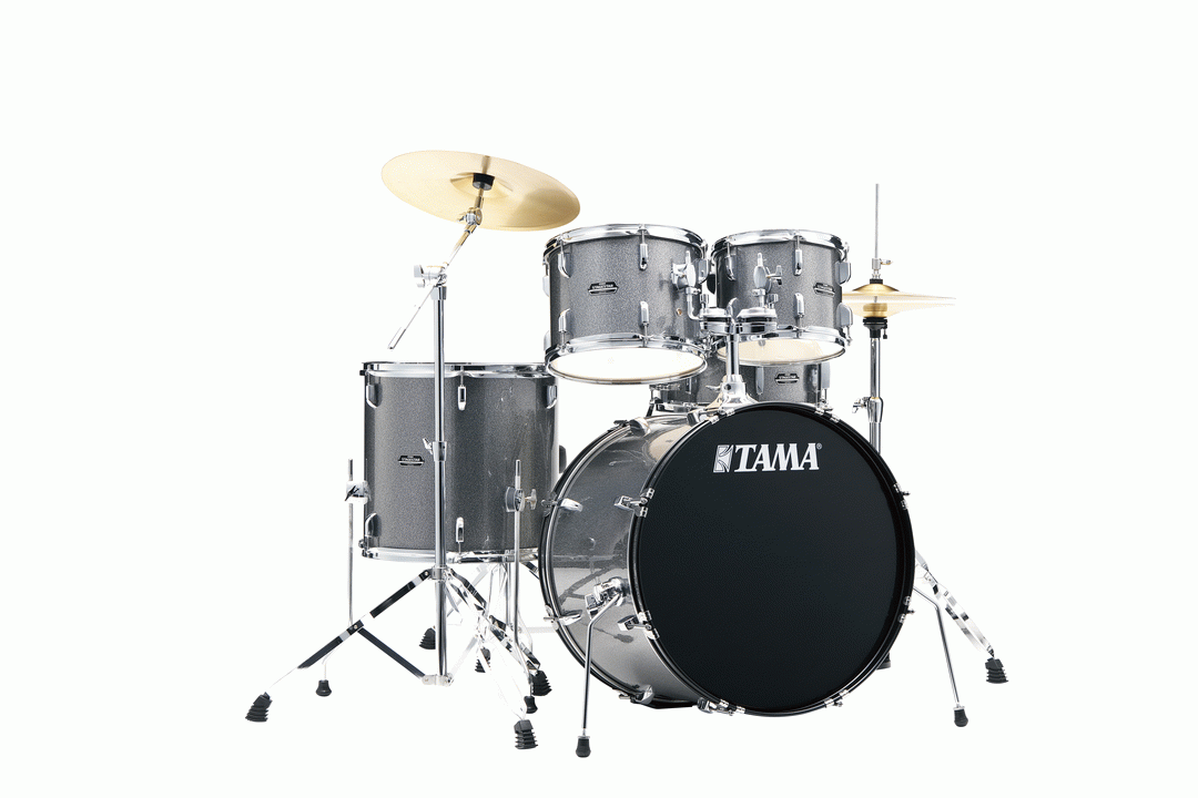 Tama ST52H5C Stagestar 5pc Drum Kit w/22" Bass Drum - COSMIC SILVER SPARKLE