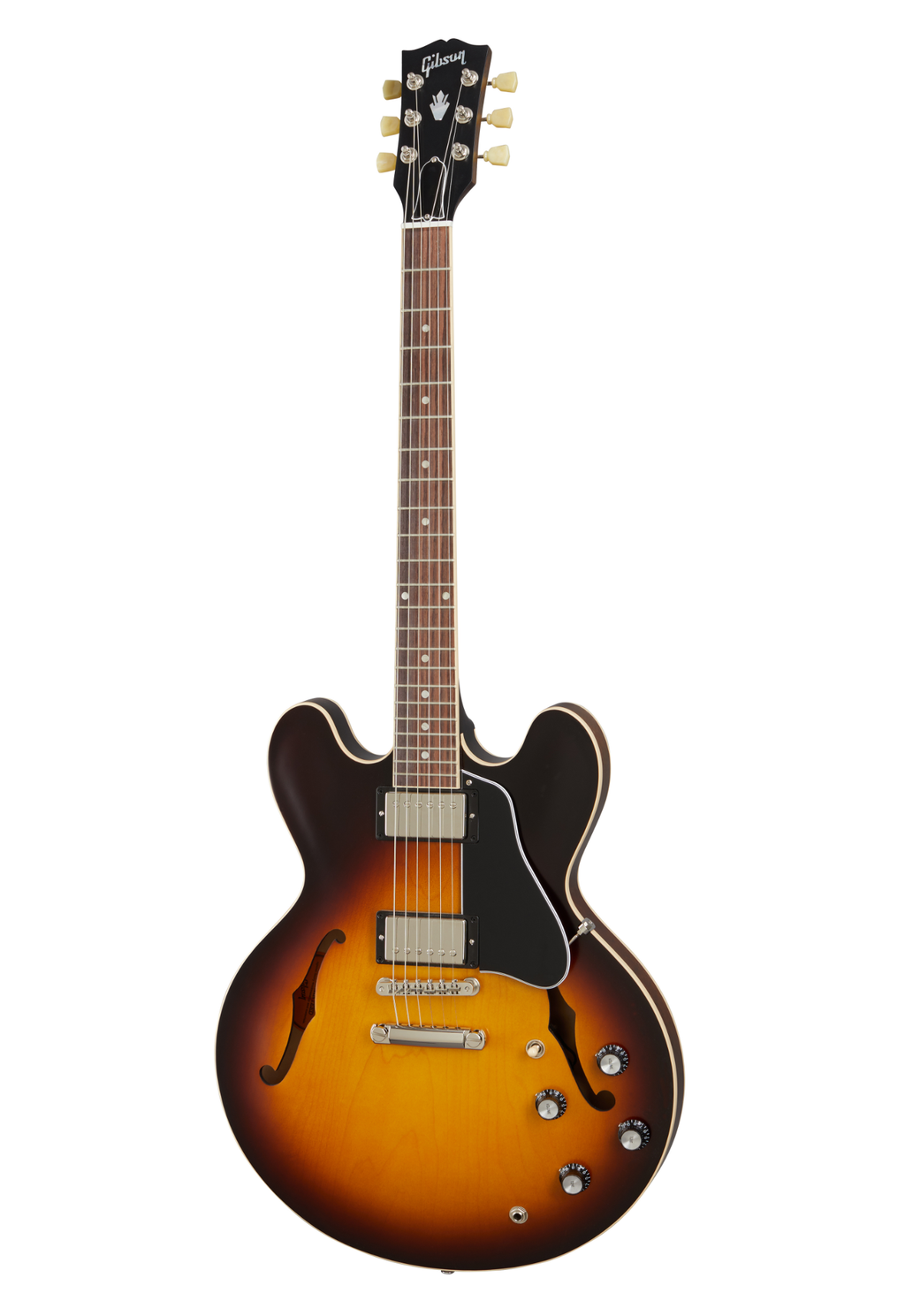 Gibson ES-335 Satin w/Case - Satin Vintage Burst