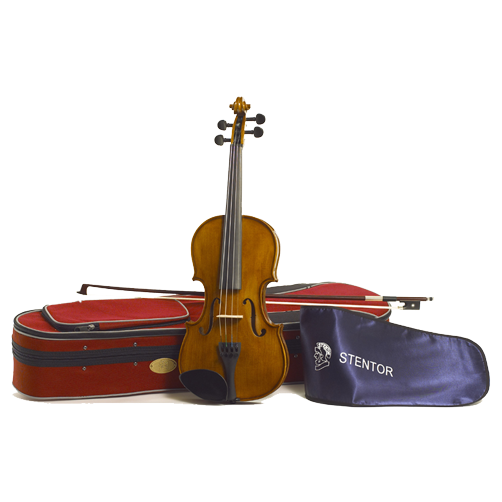 Stentor Student II 1/8 Size Violin Outfit - Antique Chestnut