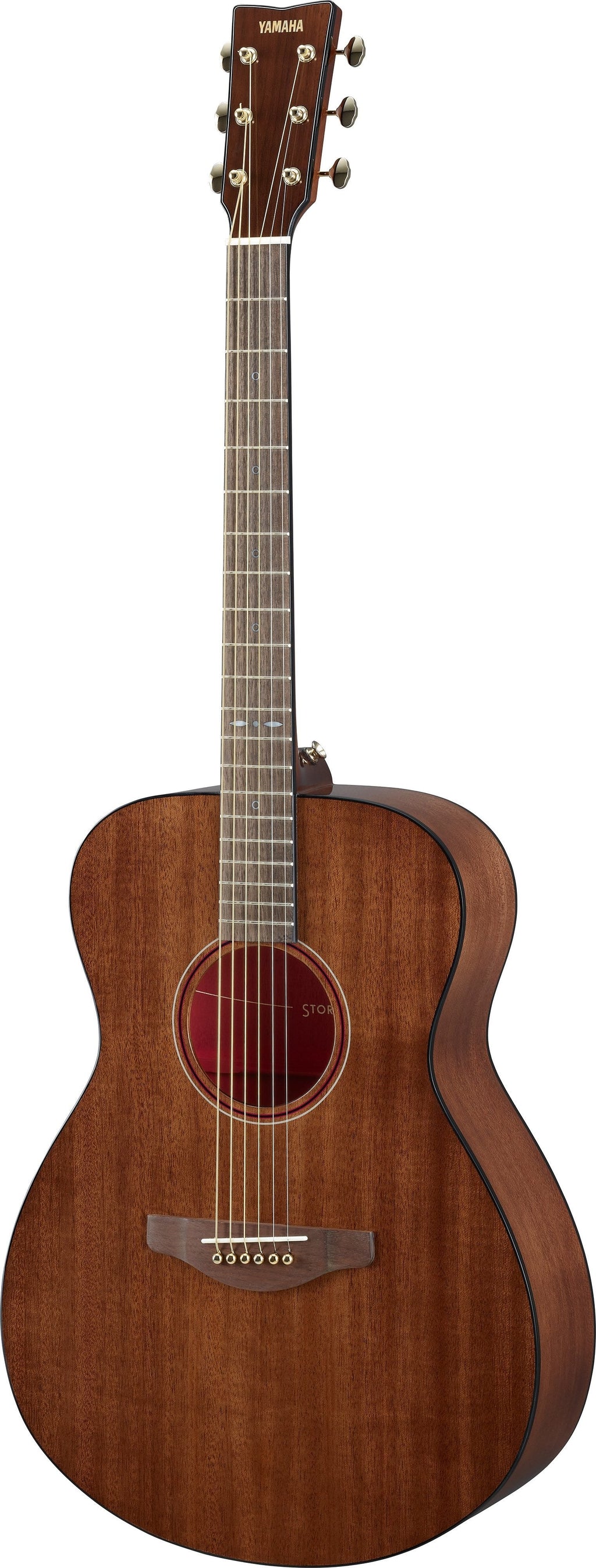 Yamaha Storia-III Concert Acoustic Guitar - Chocolate Brown/Wine Red Interior