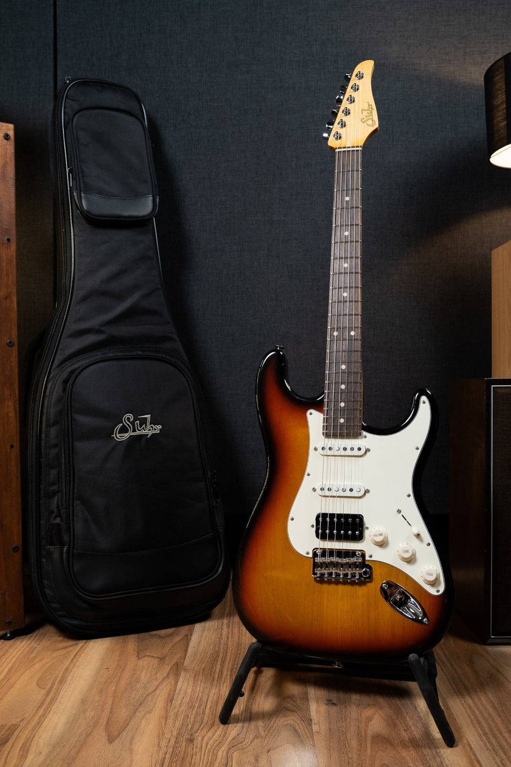 Suhr Classic S Antique HSS Guitar - 3-Tone Burst RW