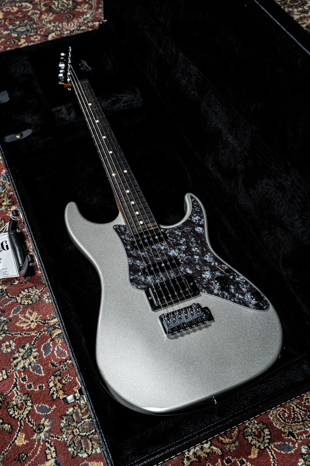 Suhr Pete Thorn Signature Standard HSS w/Case - Inca Silver EB